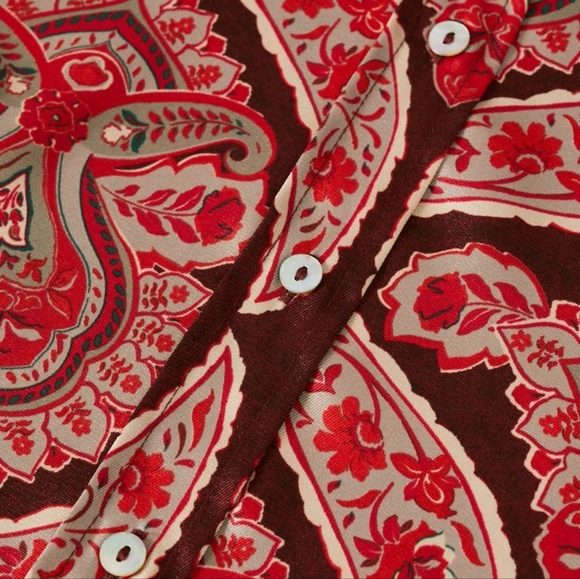 MANGO BLOUSE/PANTS SET - Picture 4 of 5